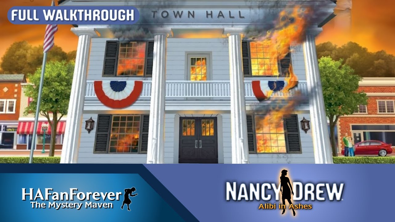 Nancy Drew: Alibi in Ashes - Full Walkthrough, Commentary