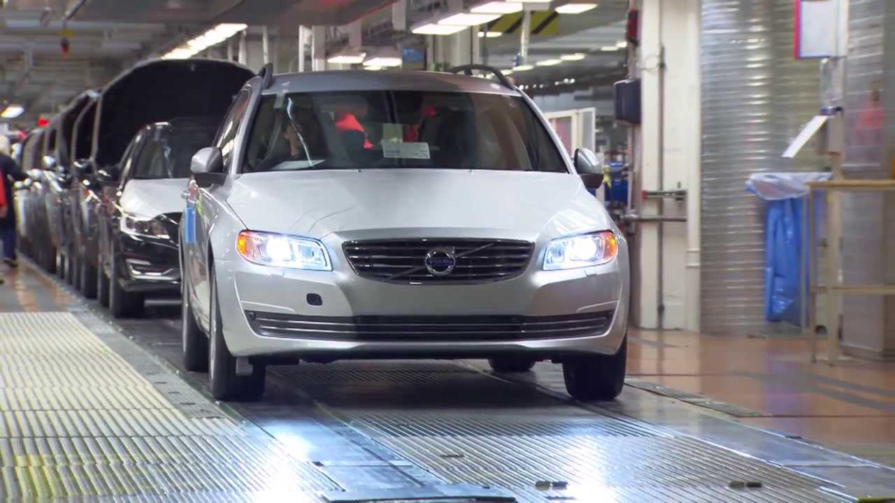 2014 Manufacturing of Volvo V60, Volvo S80, Volvo V70, Volvo XC70 and Volvo XC90 | AutoMotoTV