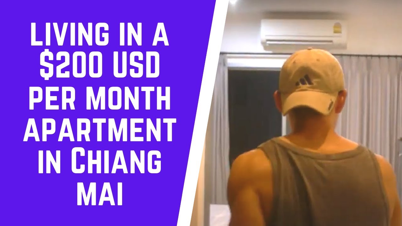 $200 USD Studio Apartment in Chiang Mai, Thailand