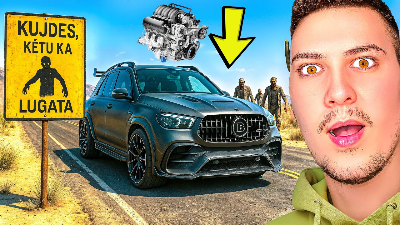 Gjeta Nje Motorr Te Ri, Zombiet M'dolen PARA | Drive Beyond Horizons #4