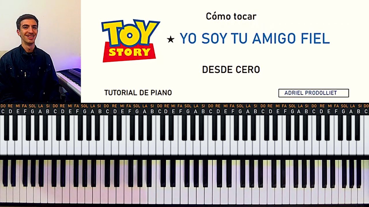 Yo Soy Tu Amigo Fiel - Toy Story | Piano Tutorial