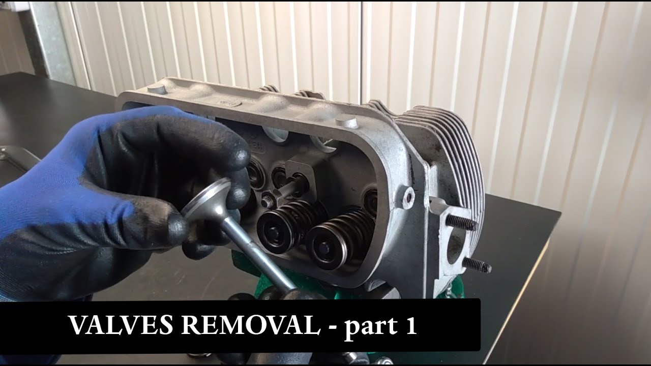 16 Engine overhaul - valves removal (part 1)
