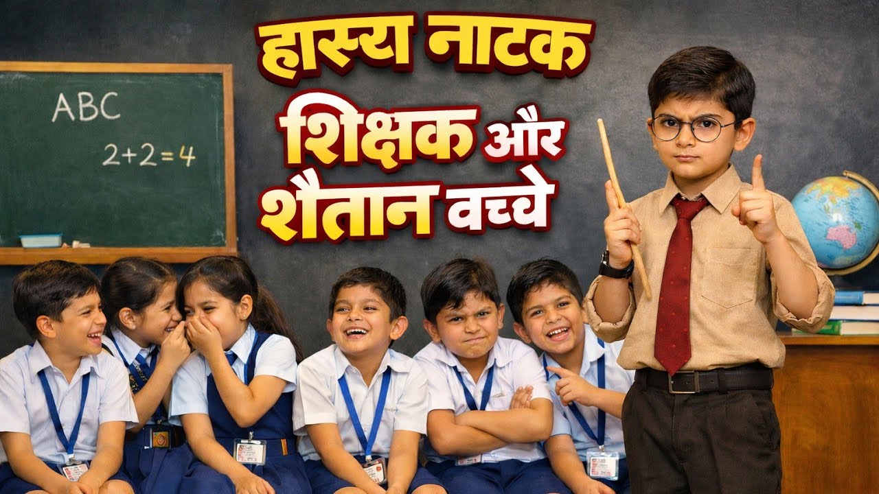 हास्य नाटक | शिक्षक और शैतान बच्चे | Funny School Drama | School Function | Funny School Drama 2026 
