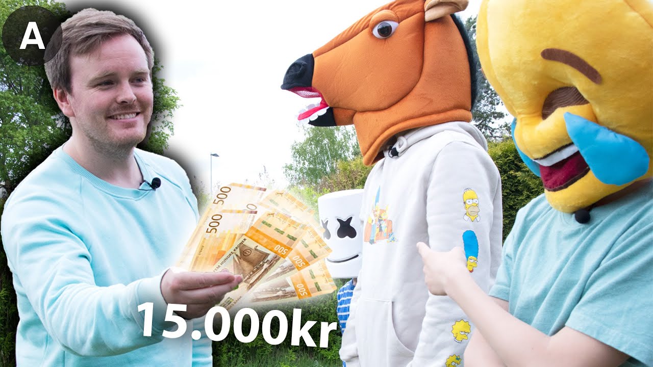 Onkel gir nevøer 15.000kr dersom de gjetter riktig