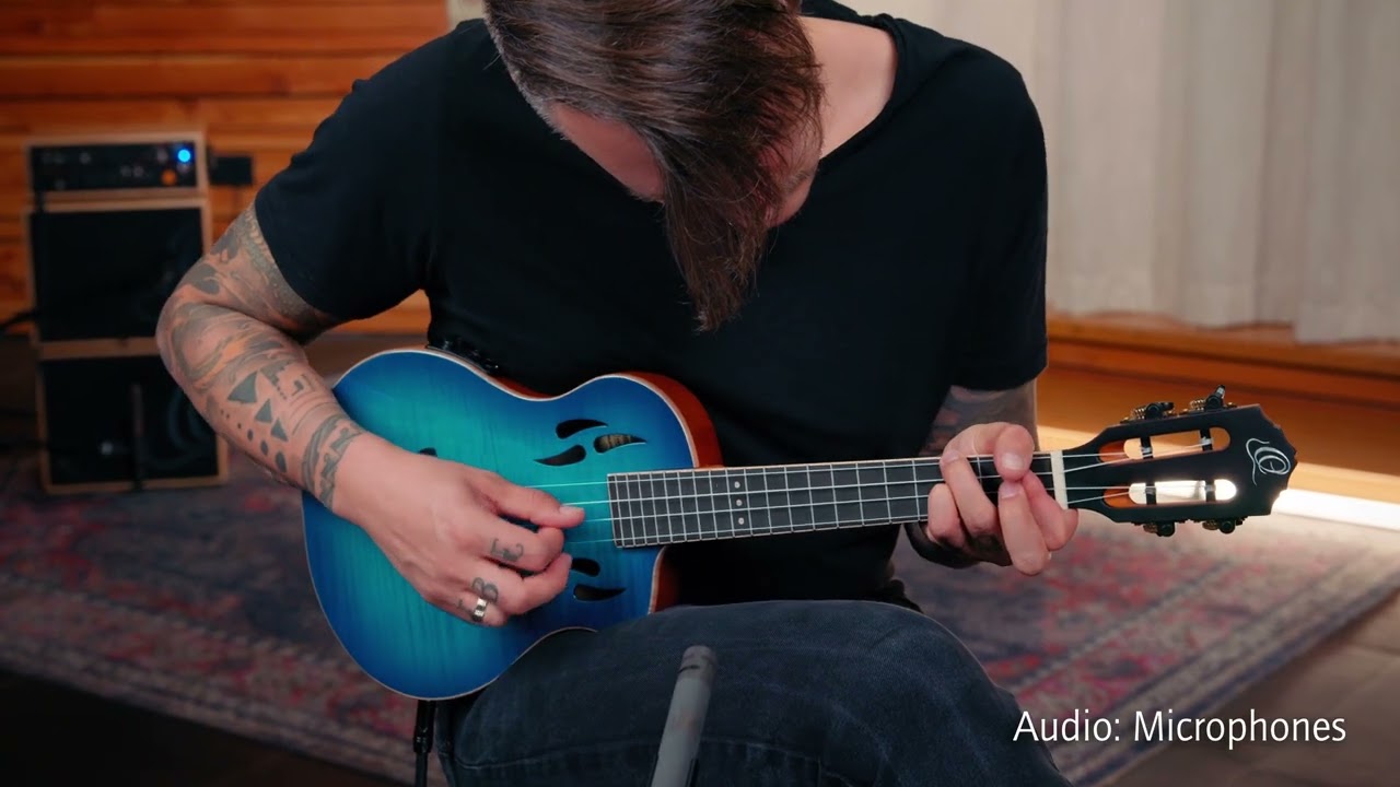 Ortega Guitars - Ukulele, Tenor size, Pickup, TourPlayer Series (RTPX-U-FMA)
