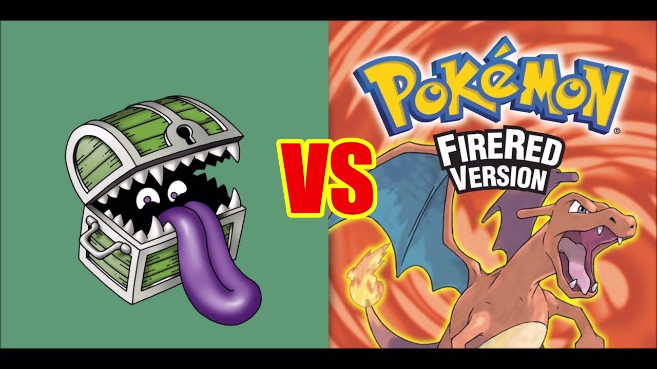 Using the Mimic from Dragon Quest as a Pokémon in Fire Red & Leaf Green (Stupidity Alert!)