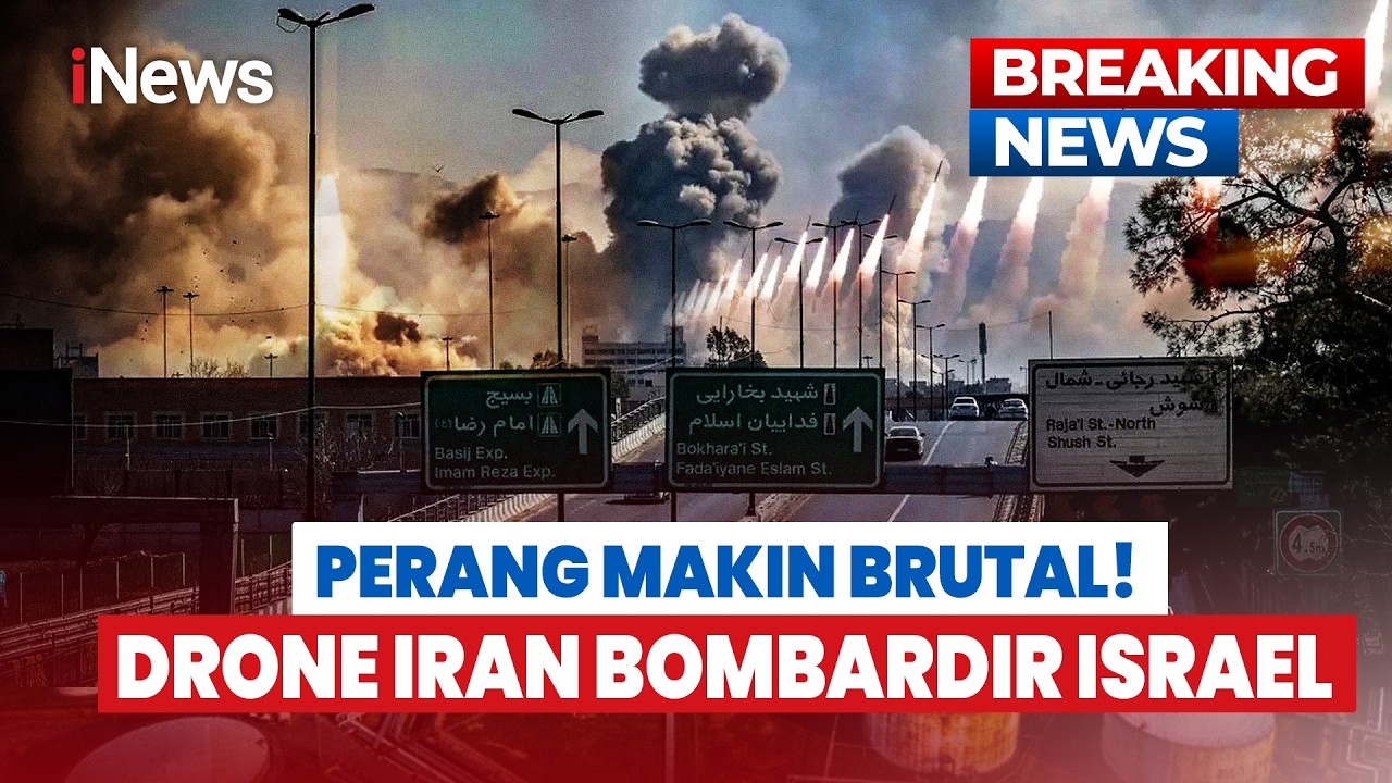 SERANGAN BALASAN MAKIN BRUTAL! Iran Targetkan Bumi Hanguskan Seluruh Israel | BREAKING NEWS