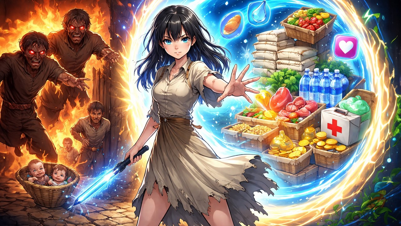 Reborn In Deadly Famine To Be Cooked Alive, But With Infinite Supermarket Space I Will Survive