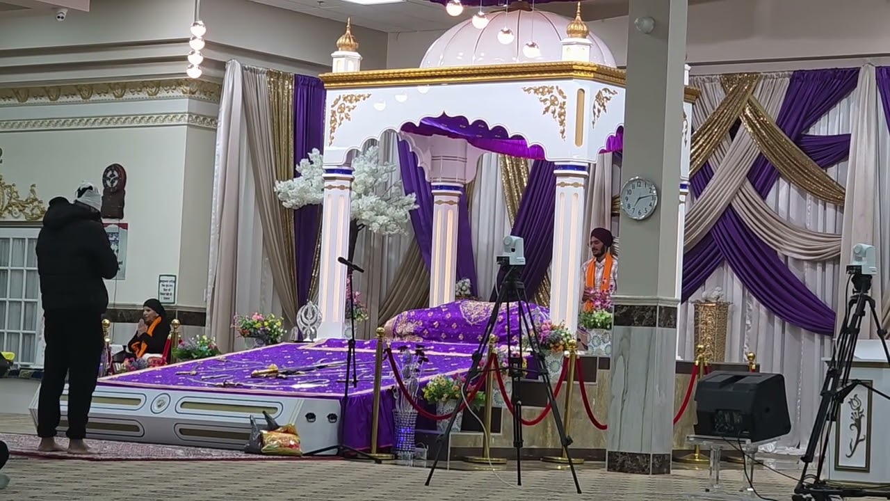 Live kirtan darbar #toronto #waheguru #simran 