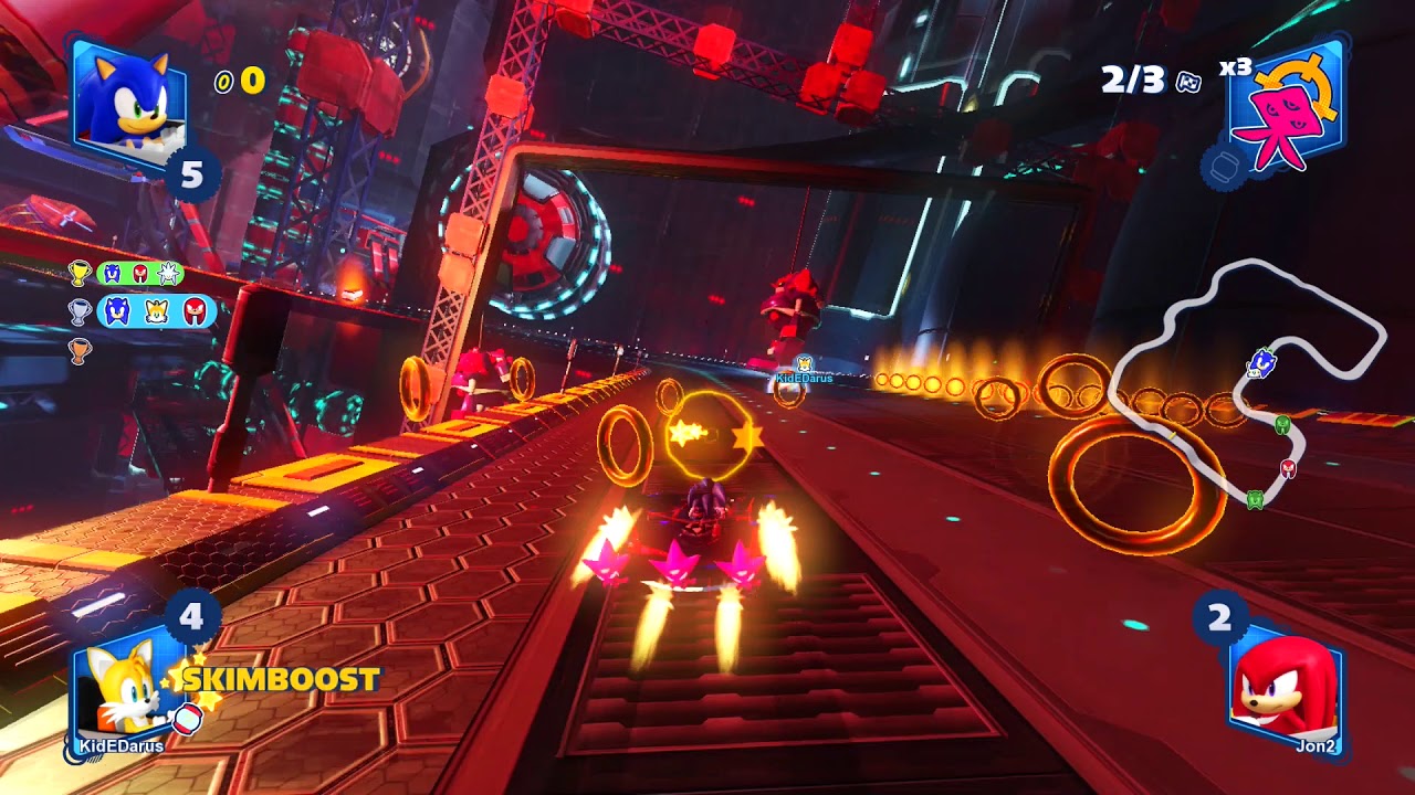 Team Sonic Racing: Turbine Loop (Online Race) [1080 HD]
