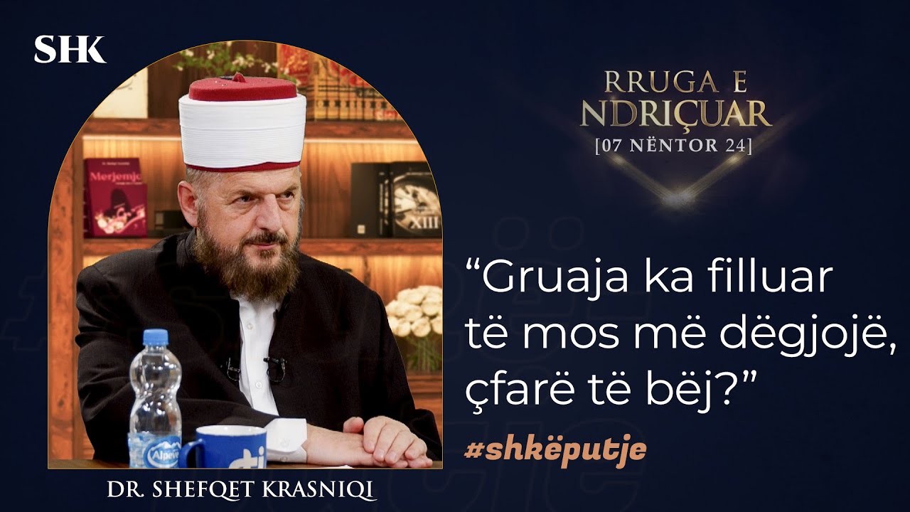 “Gruaja ka filluar të mos më dëgjojë, çfarë të bëj?” - Dr. Shefqet Krasniqi