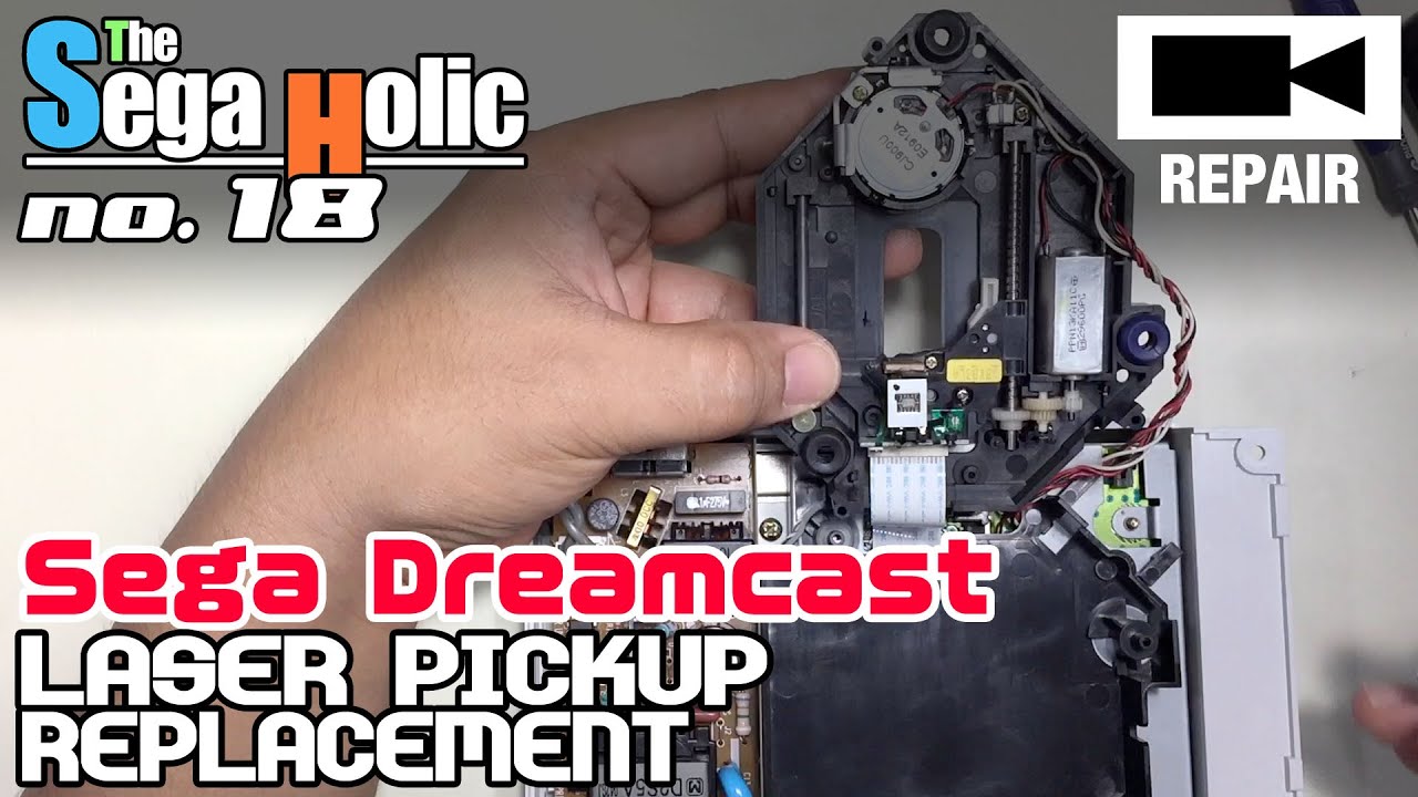 Ремонт лазерного датчика Dreamcast (SPU3200 на плате Samsung) *НЕУДАЧНО* [SH № 18]