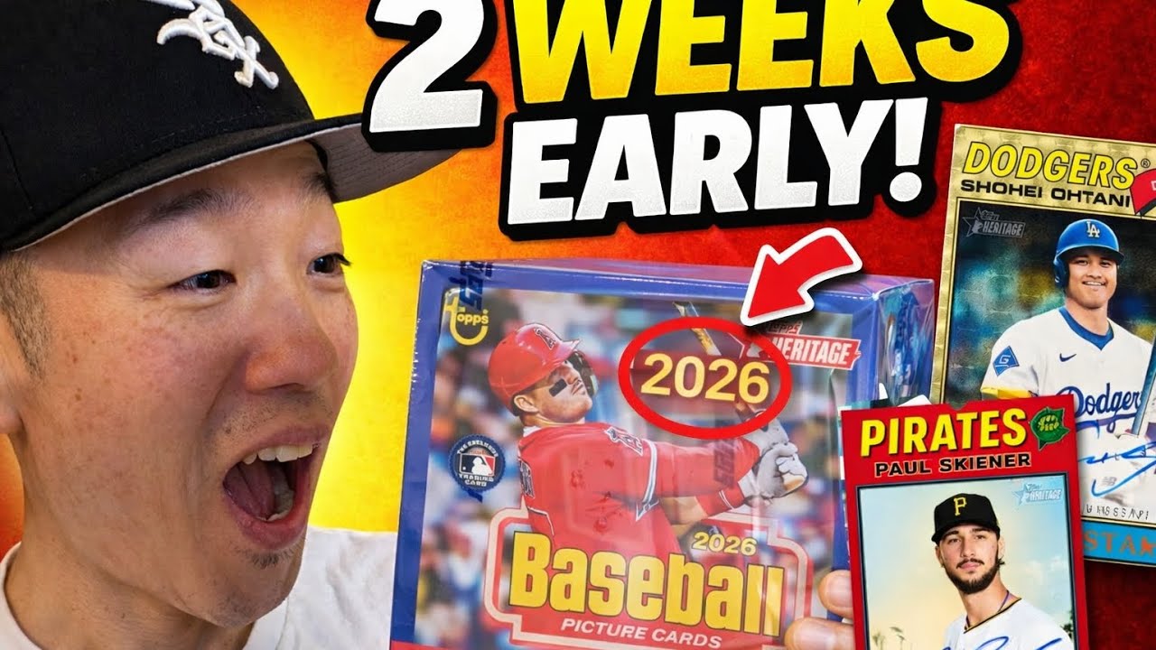 2026 Topps Heritage Box Opening | FIRST LOOK – Is It Worth Buying?