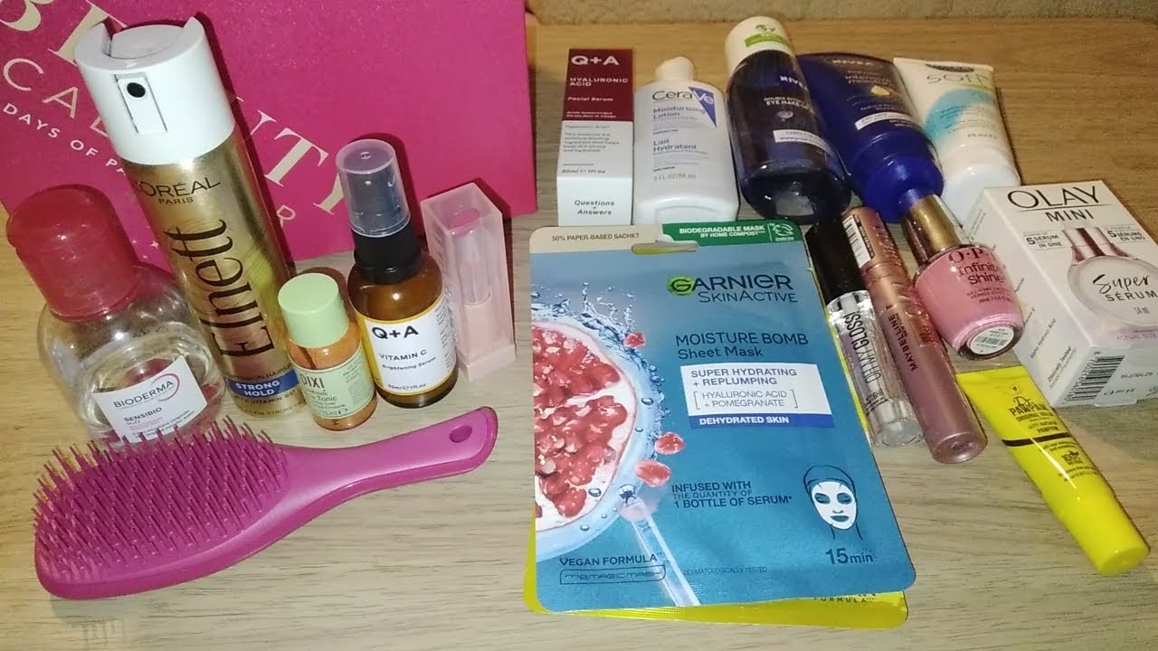 Beauty Advent calendar, What have I used? What did I like?