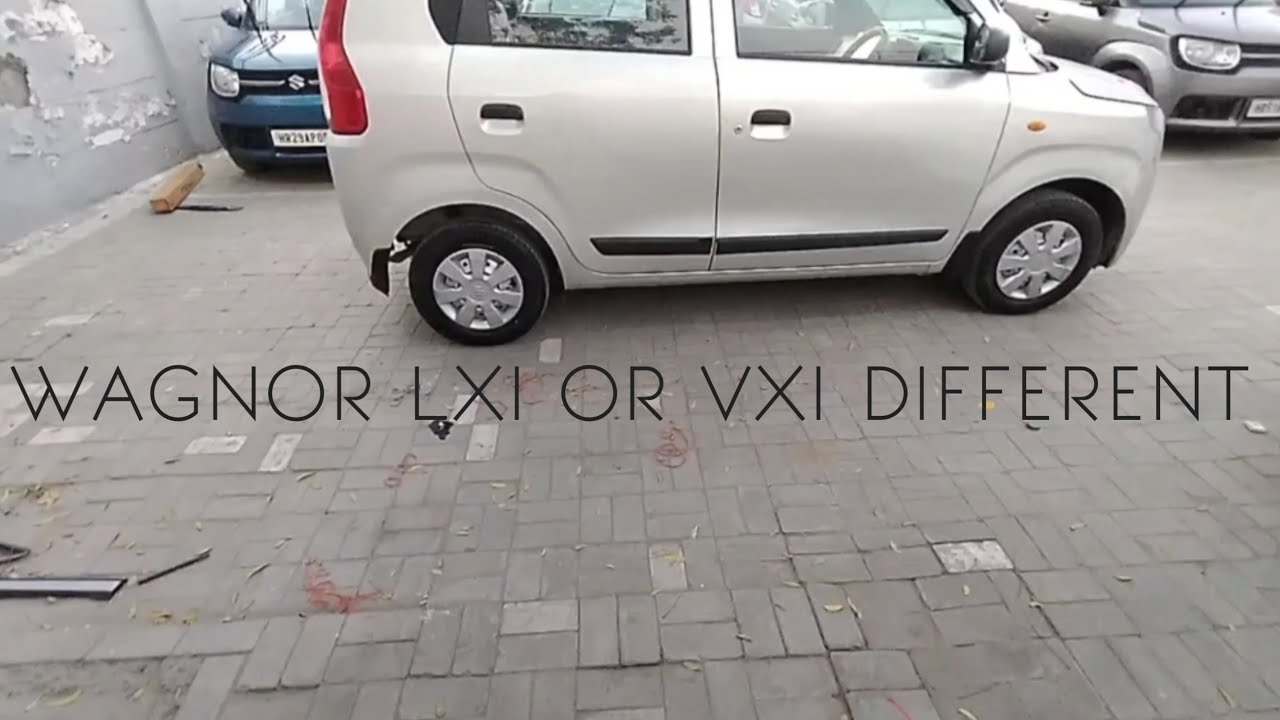 #car #wagnor Lxi or vxi different 