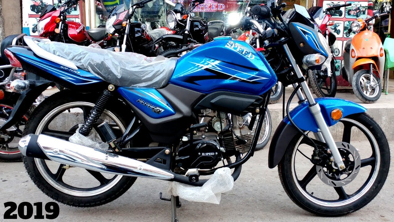 HI SPEED ALPHA 100cc 2019 VS HONDA PRIDOR 2019 FULL REVIEW & SOUND TEST ON PK BIKES