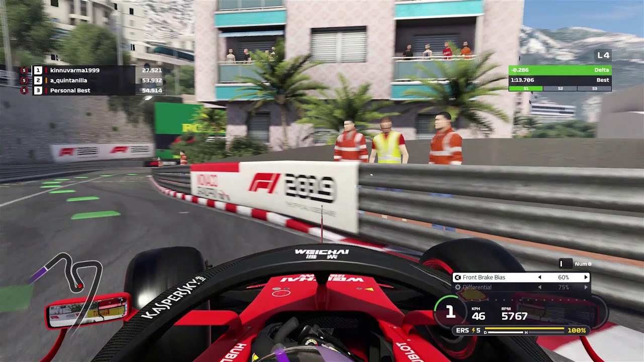 BEATING MY PERSONAL RECORD MONACO F1 2019