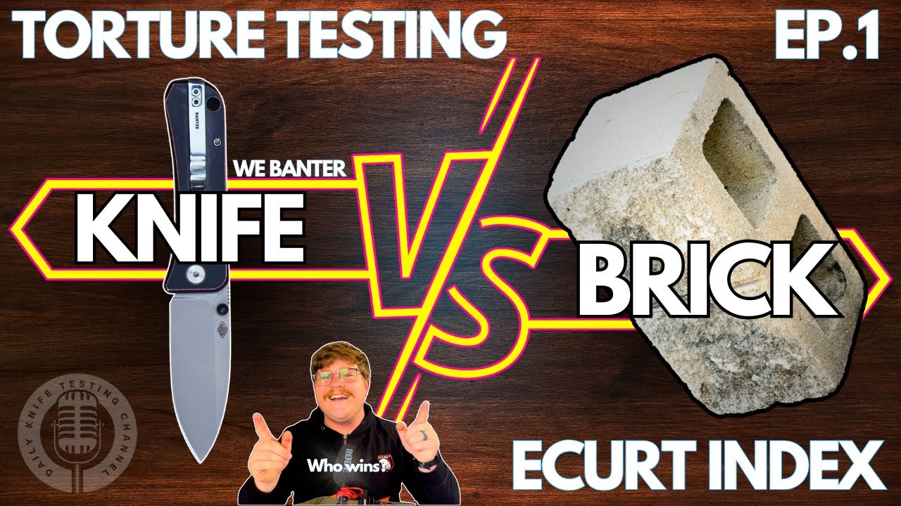 House of Blades Knife Torture Test – Can It Beat the ECURT Index? ( WE Banter - Premium )