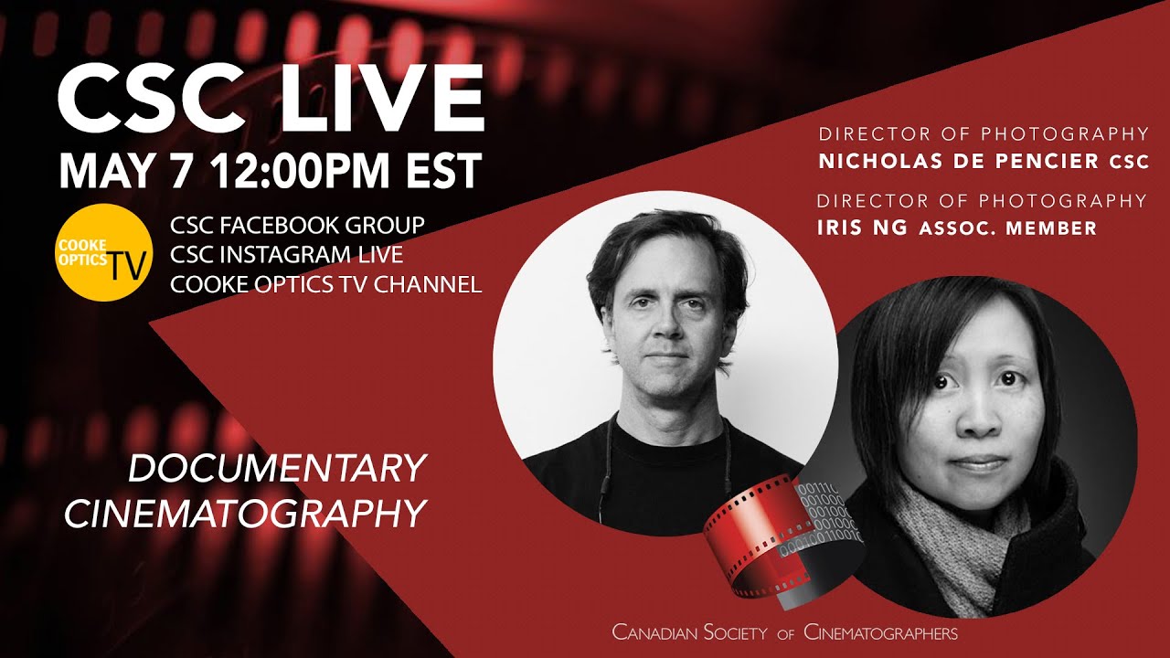 CSC Live: Nicholas de Pencier csc & Iris Ng Assoc. Member
