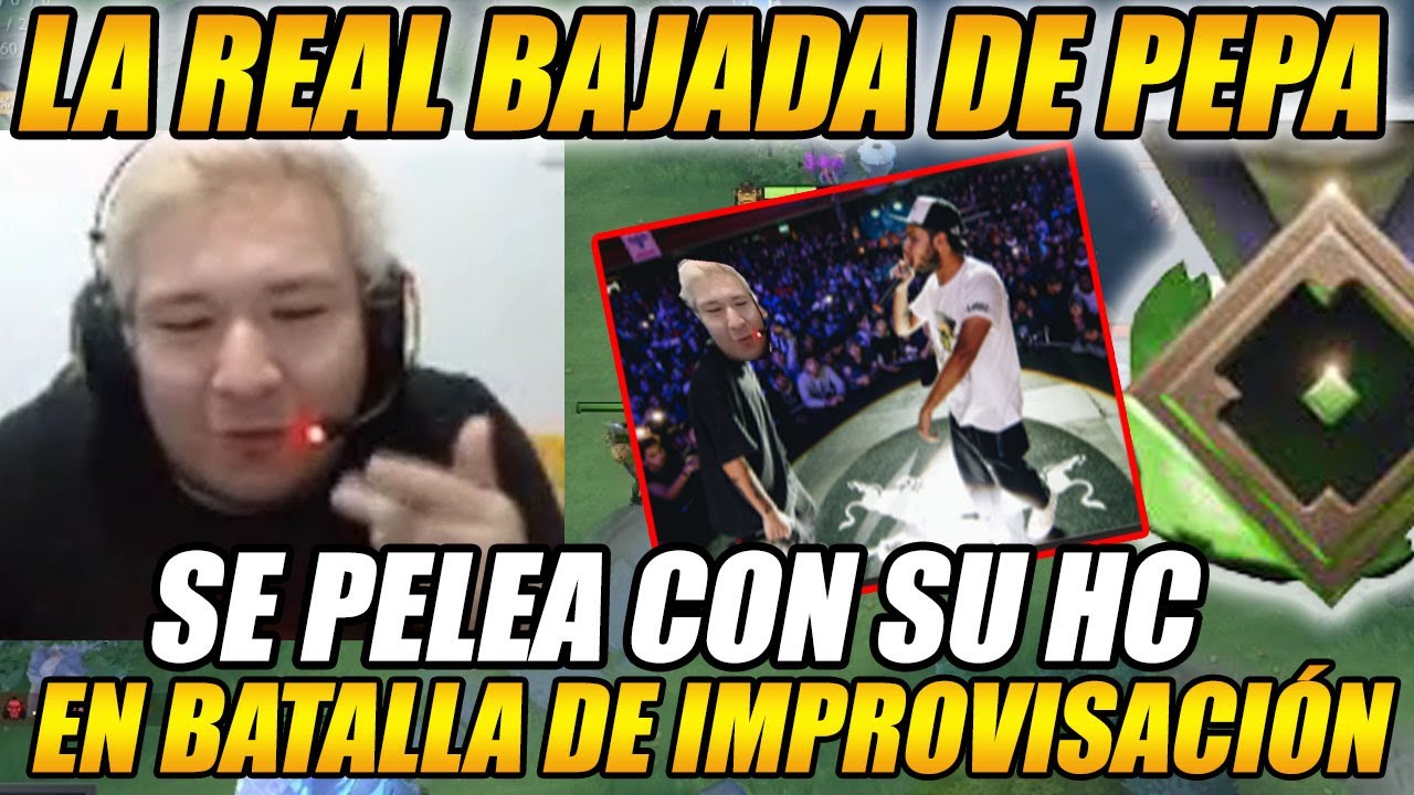 🤣 KGUE RISA!!🤣  KINGTEKA SE PELEA CON SU HC Y LO RETA EN BATALLA A IMPROVISACI&Oacute;N EN PLENO DOTA