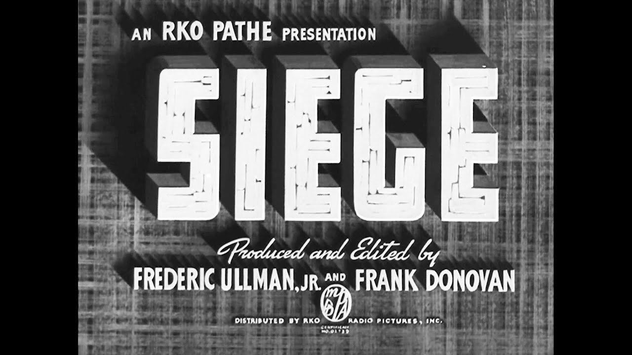 💥SIEGE – Documentary film by Julien Bryan about the German invasion and siege of Warsaw in 1939 (PL)