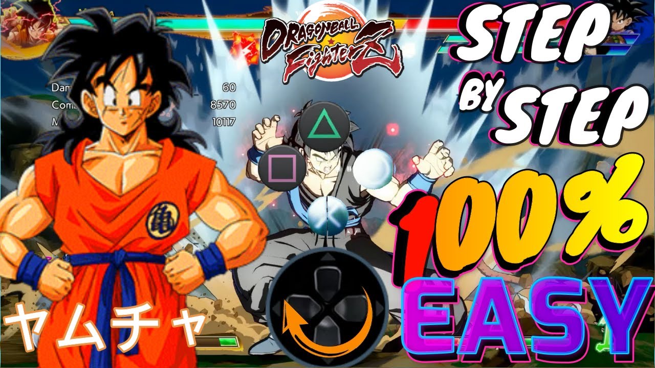 🅳🅱🅵🆉 ➤Yamcha EASY combo 100 solo TOD on-screen inputs!!! Tutorial Season 3【 Dragon Ball FighterZ】