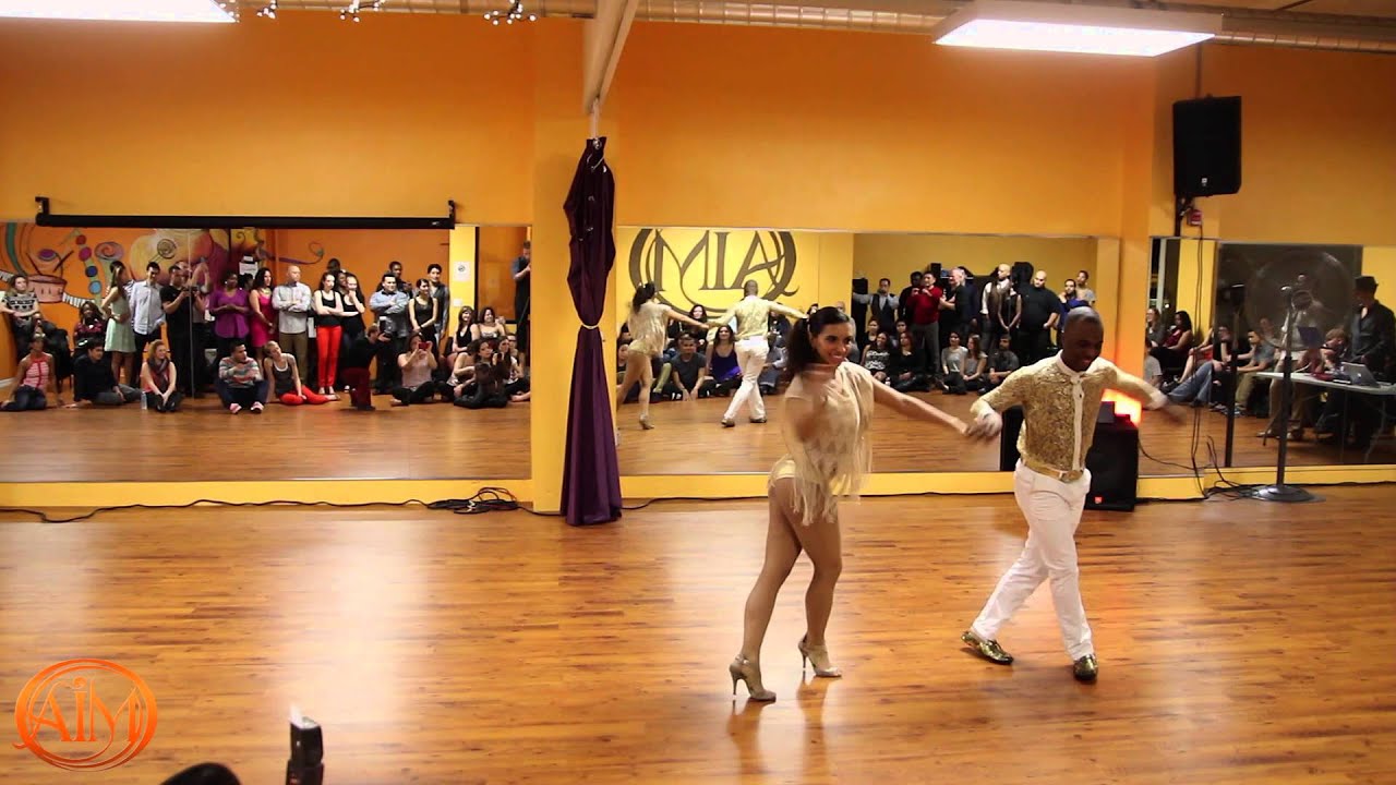 LFX Dancers: Edwin & Daniela Bachata @ AIM February 2014 Social