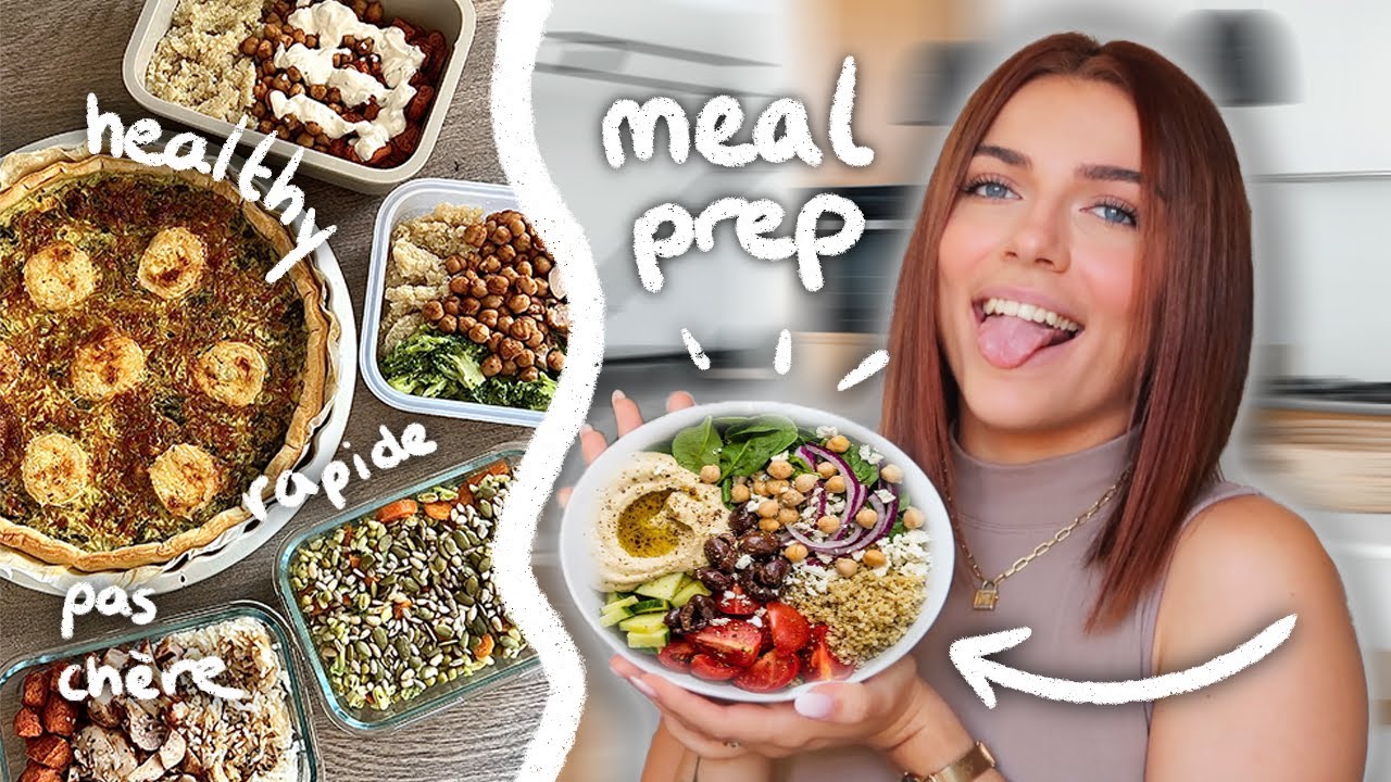 MEAL PREP ÉTUDIANT - healthy , pas chère et rapide ! // MarineBny