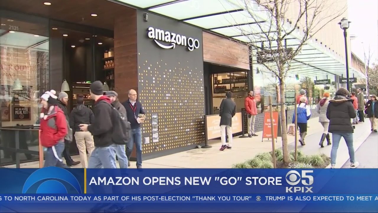 Amazon's New Concept Store Allows For Checkout Free Shopping