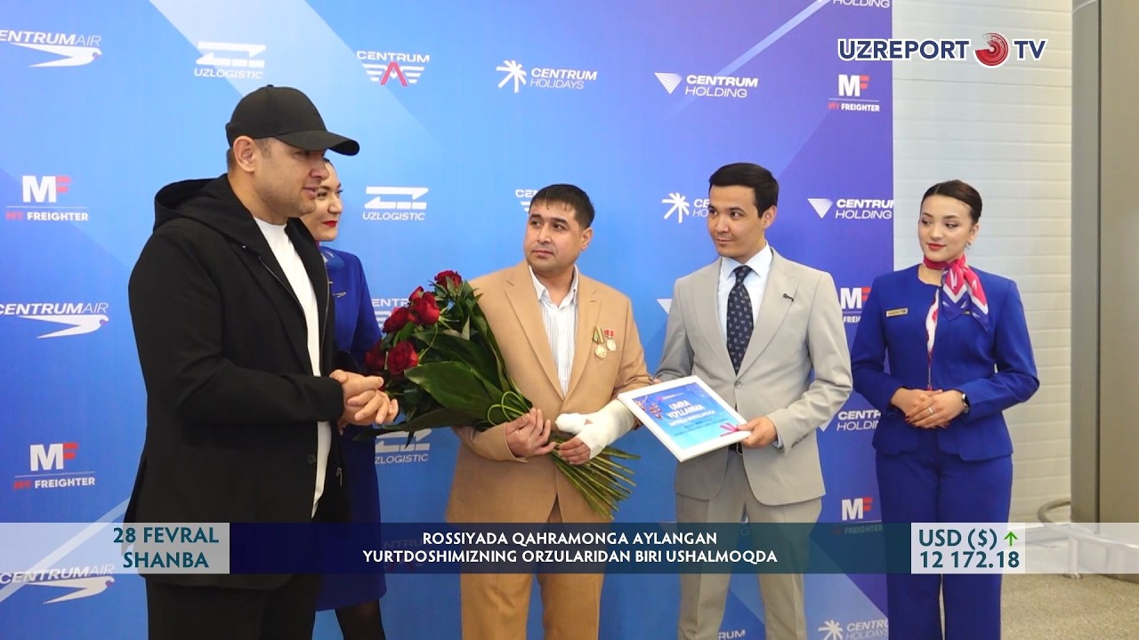 Rossiyada qahramonga aylangan yurtdoshimizning orzularidan biri ushalmoqda