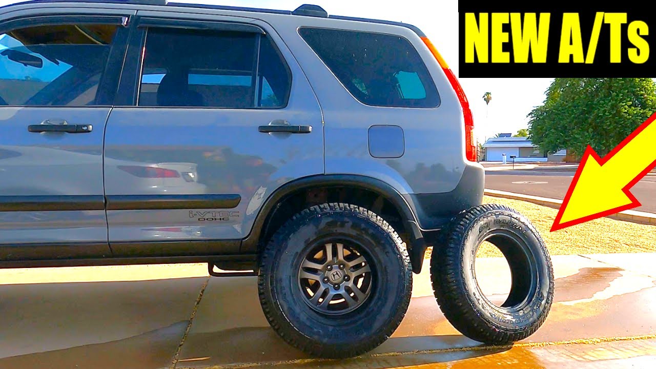 NEW A/Ts for the RD7 | Off-Road Build (Lifted 2nd Gen 2003 Honda Crv)