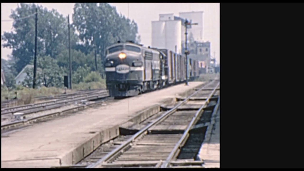 Marion Ohio Trains in the 1960s (EL/NYC/C&O/PRR/N&W)