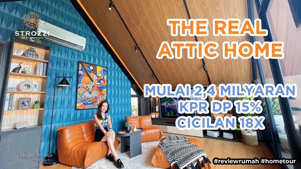 STROZZI 8x12 Summarecon Serpong | Самый роскошный 3-этажный мансардный дом в Тангеранге