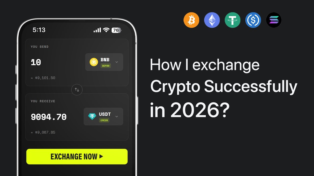 How I Swap / Exchange Crypto (2026 Live Tutorial)