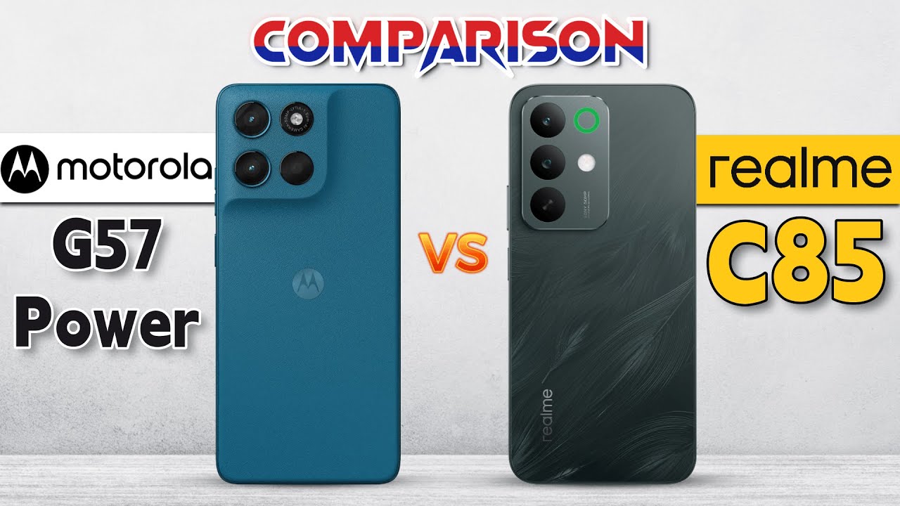 realme C85 vs Motorola G57 Power : Which Phone is Best❓🤔