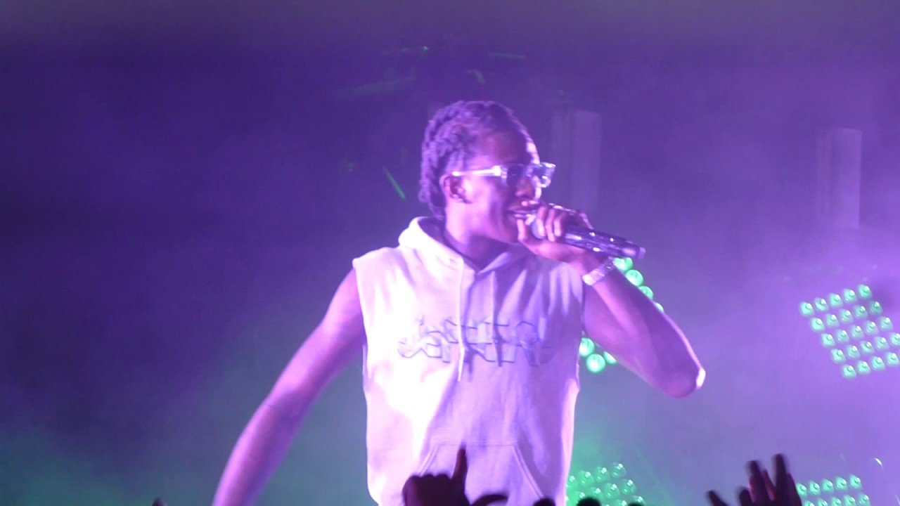 Young Thug, Live - Memo, With Them, Slime Sh*t, Digits, Check, Pick up Phone, X, Stoner, 2 B's, Etc.