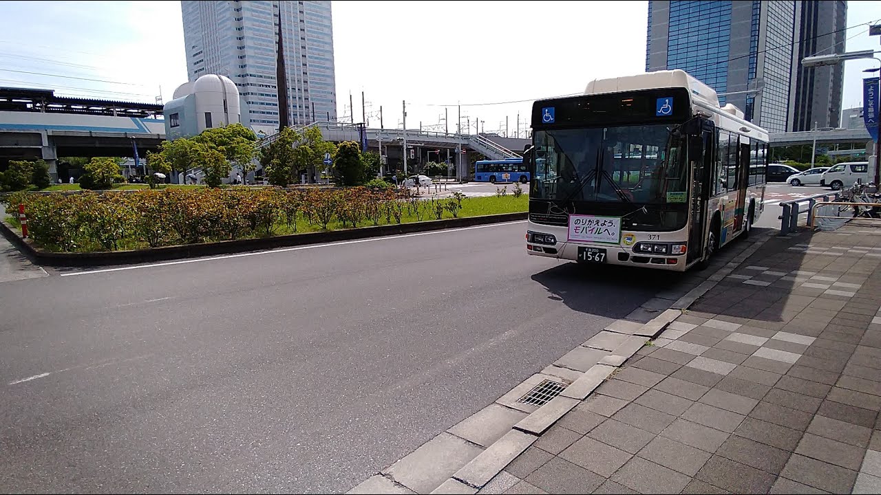 【平和交通バス】海浜幕張駅～稲毛駅【車窓】