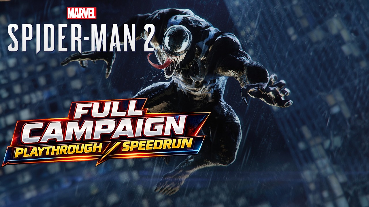 Marvel Spider-Man 2 FULL CAMPAIGN PLAYTHROUGH / SPEEDRUN (Part 1)