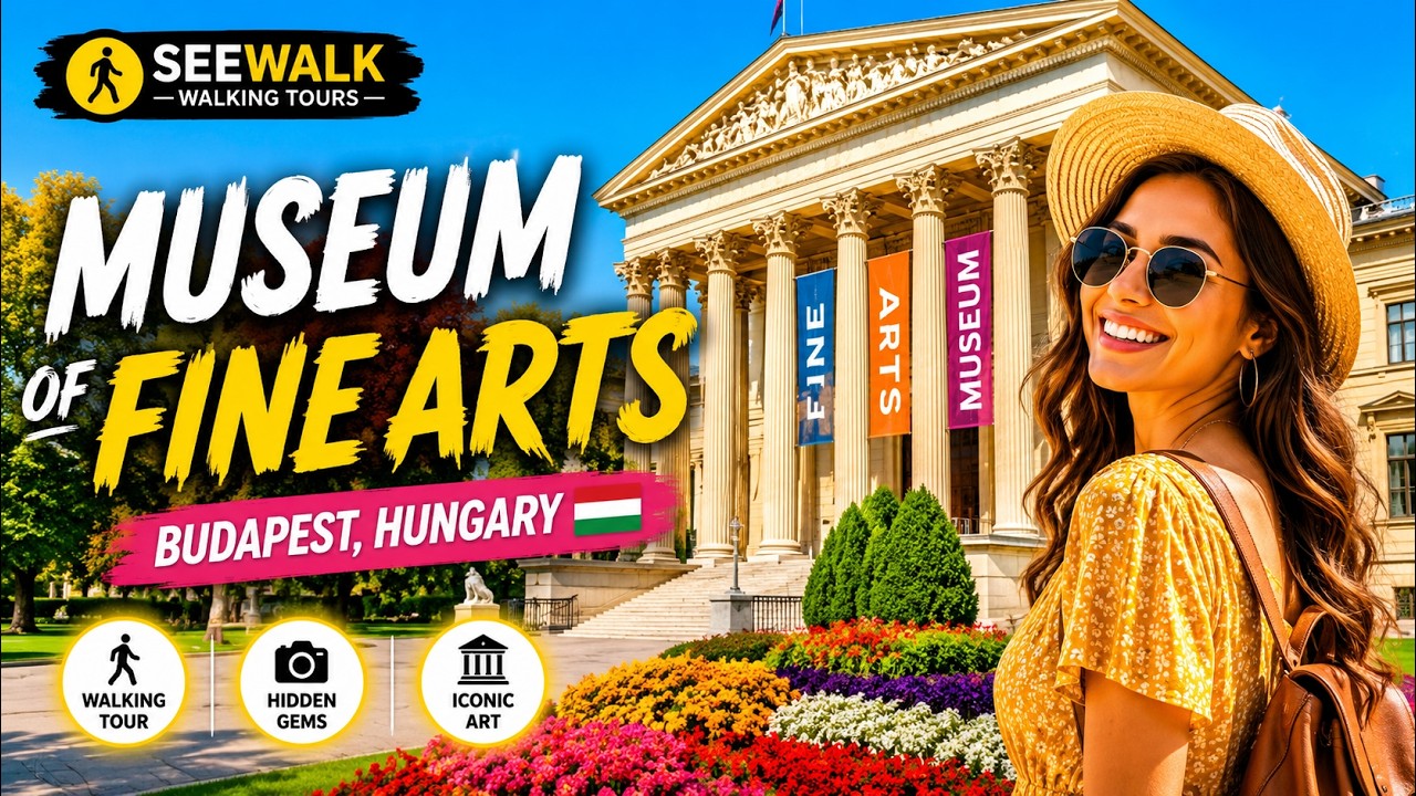 MAGICAL atmosphere inside | Museum of Fine Arts Budapest 4K Walk