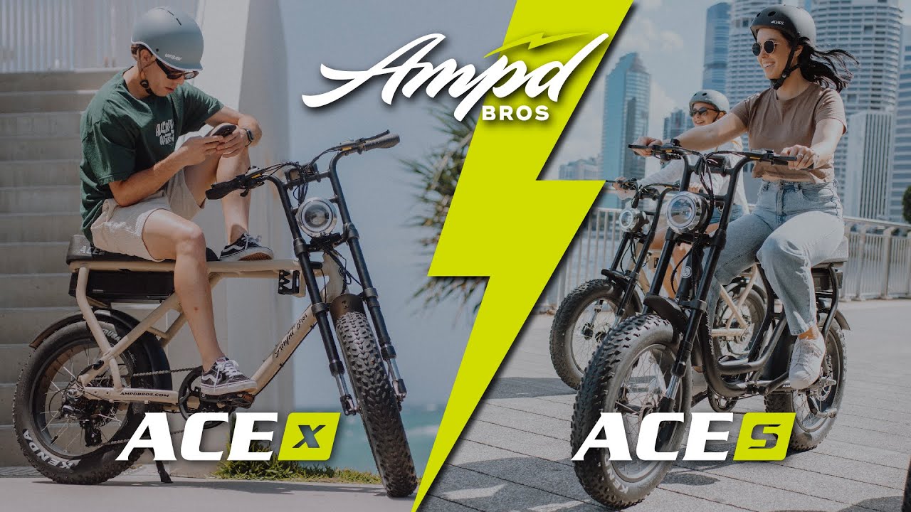 In Focus - 2022 ACE GEN2 Electric Fat Tyre Bikes - Model Overview