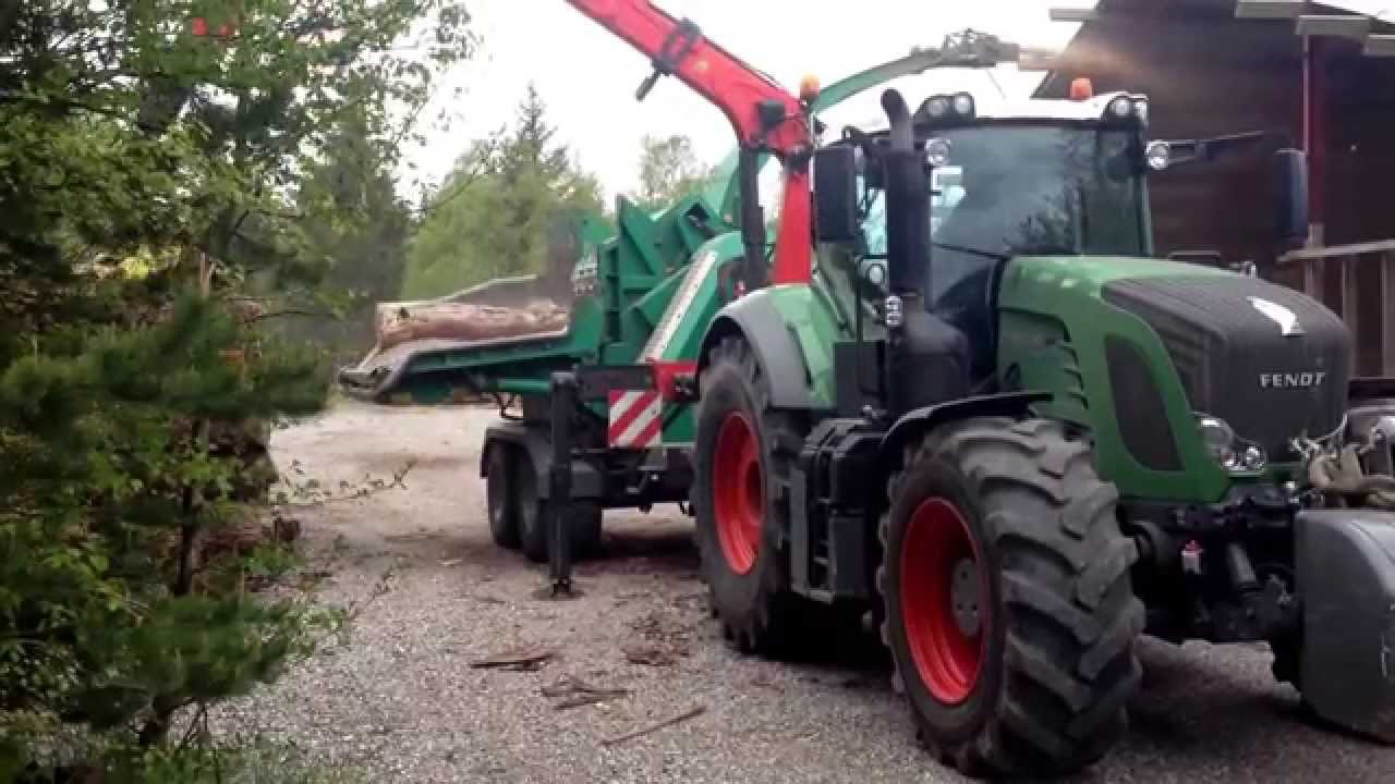 Fendt 939  jenz Wood chipper