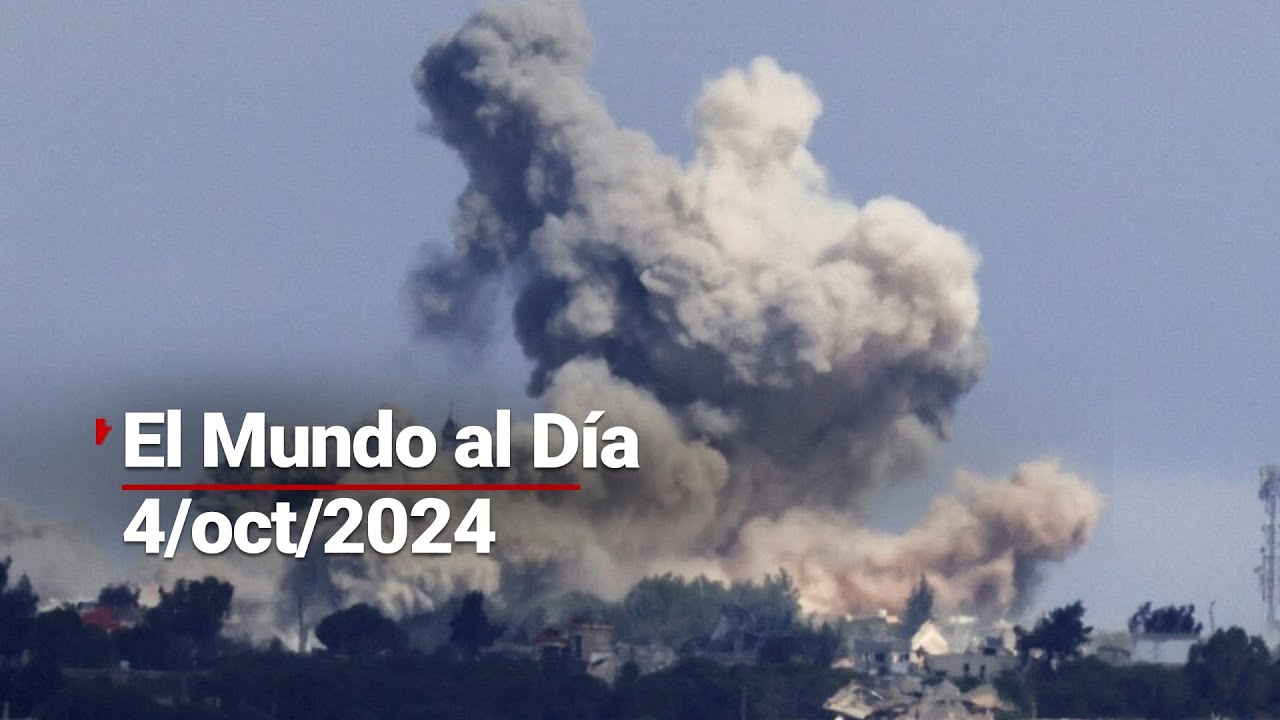 #ElMundoAlDía | Israel emprende nuevos ataques masivos sobre Beirut y la frontera con Siria