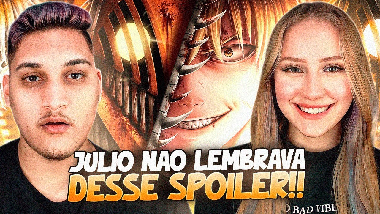 Rap do Denji (Chainsaw Man) - O MALDITO DEMÔNIO DA MOTOSSERRA | NERD HITS - REACT EM CASAL