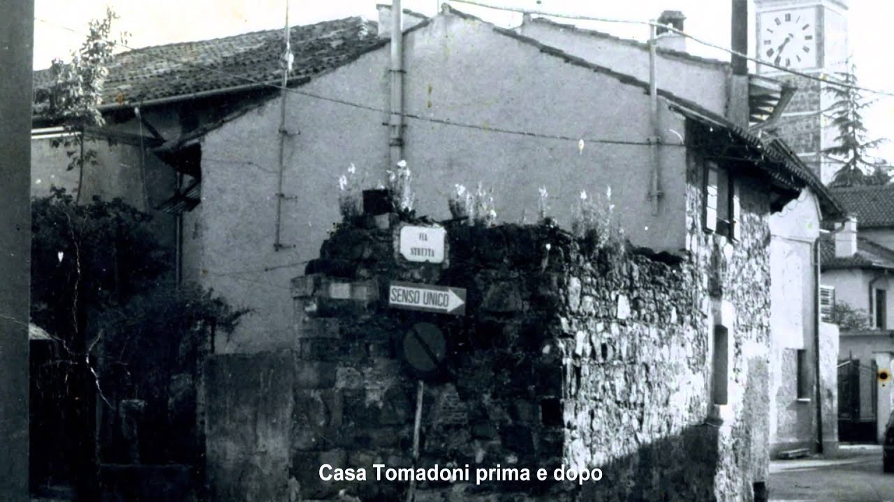 1317.- Manzano - Storia - case e portici antichi