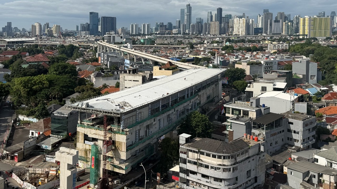4K | Update Maret 2026 - 89,22% Progres LRT Jakarta Tahap 1B Velodrome - Manggarai