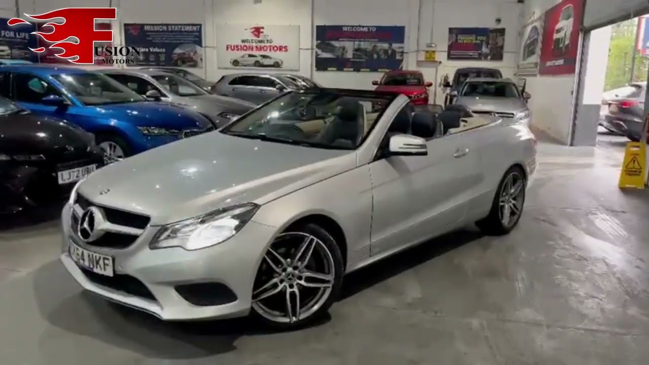 Mercedes-Benz E Class 2.1 E220 CDI SE Cabriolet 2dr Diesel G-Tronic+ Euro 5