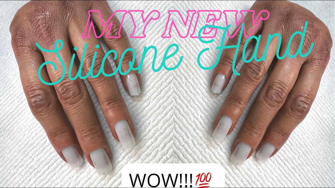 THE BEST SILICON HAND ON THE MARKET | GLAMERLIZ | BEGINNER NAIL TECH