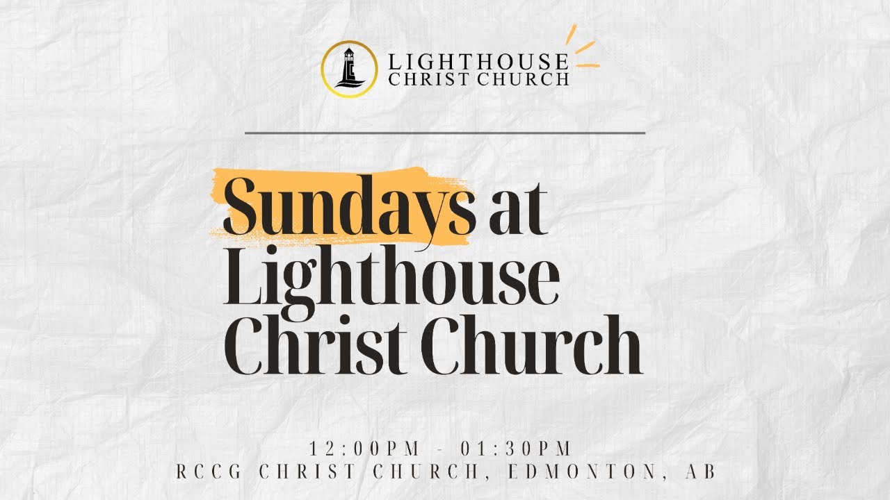 Lighthouse Sunday Service |  Jan. 25, 2026