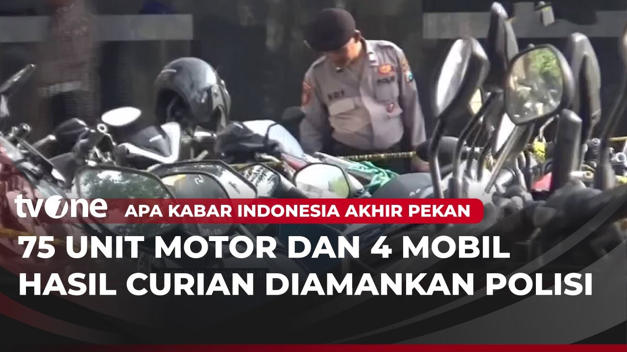 Polrestabes Surabaya Gerebek Gudang Penadah Puluhan Kendaraan Bermotor | AKAP tvOne