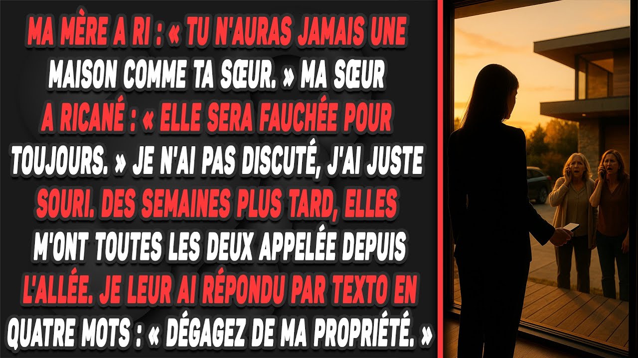Ma famille me croyait pauvre. Ma revanche les a laissées sans voix.